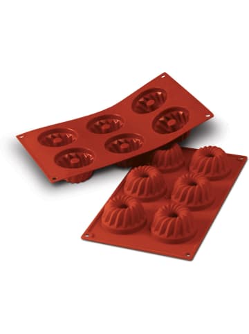 silikomart Silikonowa forma w kolorze czerwonym - (S)33,7 x (W)4,3 x (G)18 cm