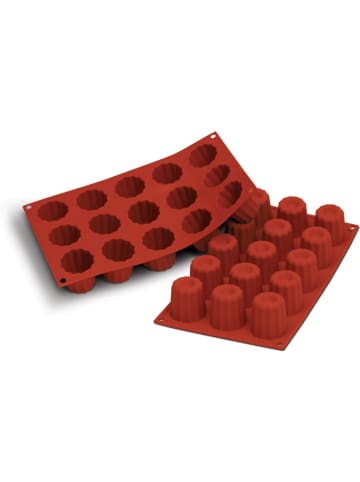 silikomart Siliconen bakvorm rood - (B)33,5 x (D)18 cm