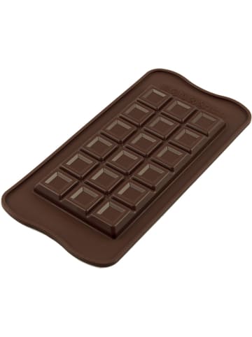 silikomart Silikon-Schokoladenform in Braun - (B)24 x (T)11,2 cm