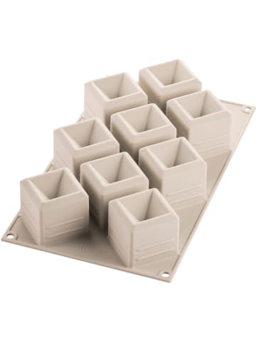 silikomart Siliconen bonbonvorm beige - (B)34 x (D)18 cm