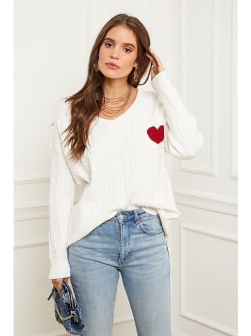 Soft Cashmere Sweter w kolorze białym