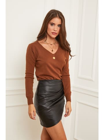 Soft Cashmere Trui bruin