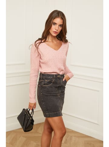L'armoire de Suzette Sweter w kolorze jasnoróżowym