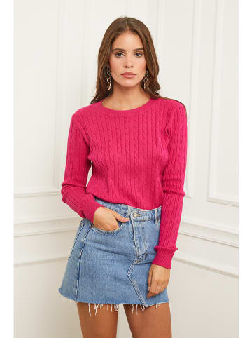 Soft Cashmere Trui roze