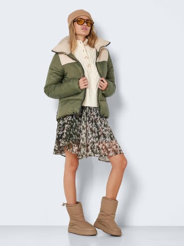 Noisy may Winterjacke in Khaki/ Beige