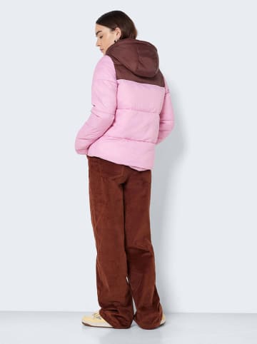 Noisy may Winterjacke "Nmales" in Rosa/ Braun