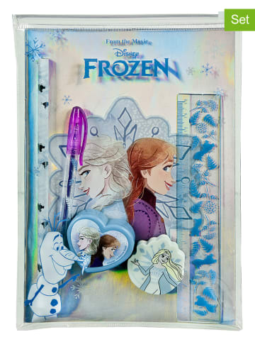 Disney Frozen 7-delige schrijfset: "Frozen" lichtblauw