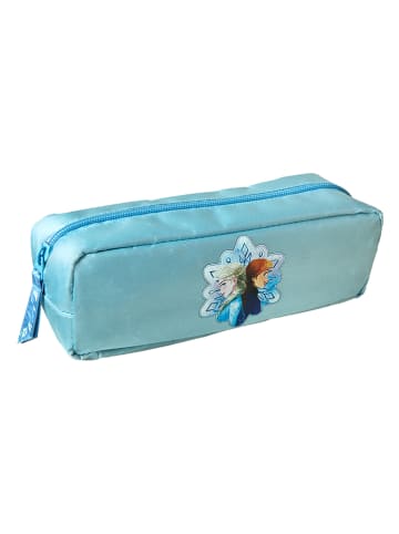Disney Frozen Etui "Frozen" turquoise - (L)21,5 x (H)7 x (D)7 cm