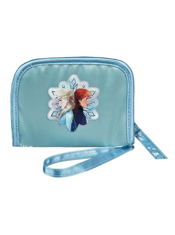 Disney Frozen Geldbeutel "Die Eiskönigin" in Türkis - (B)13,5 x (H)10 x (T)1 cm