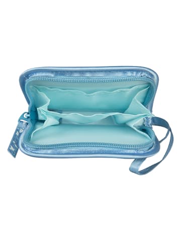 Disney Frozen Geldbeutel "Die Eiskönigin" in Türkis - (B)13,5 x (H)10 x (T)1 cm