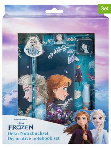 Disney Frozen Notitieboekset "De IJskoningin" blauw