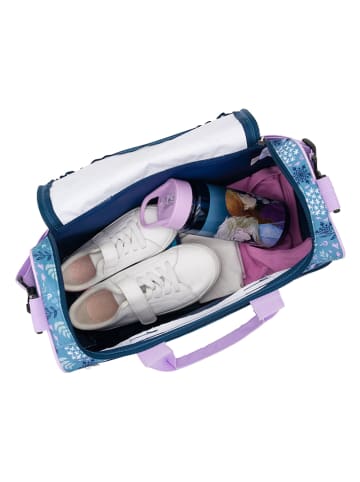 Disney Frozen Sporttasche "Die Eiskönigin" in Blau - (B)35 x (H)23 x (T)16 cm
