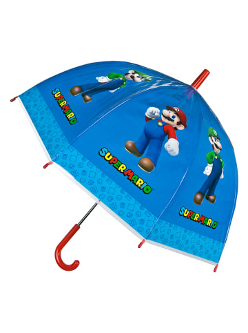 Super Mario Parasol "Super Mario" w kolorze niebieskim - Ø 78 cm