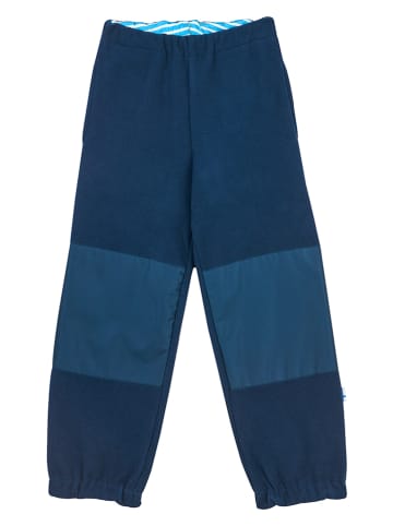 finkid Fleece broek "Pilvi" donkerblauw
