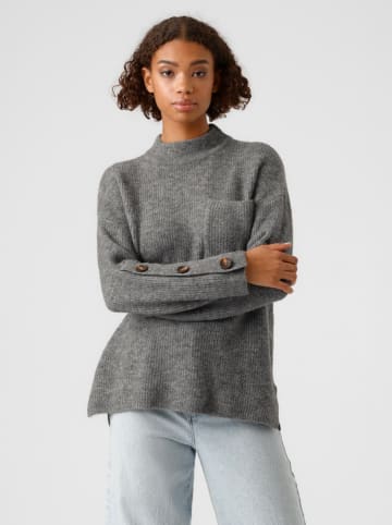 Vero Moda Sweter "Jane" w kolorze antracytowym