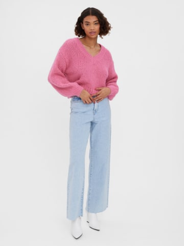 Vero Moda Sweter "Maybe" w kolorze różowym