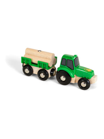 Brio Tractor met houten aanhanger - vanaf 3 jaar
