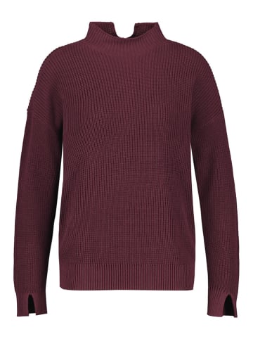 TAIFUN Sweter w kolorze bordowym