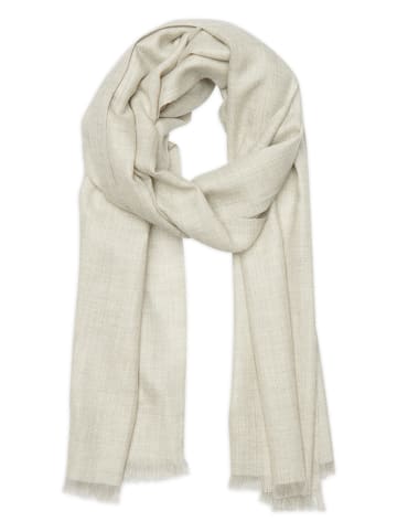Just Cashmere Kasjmieren sjaal "Tandil" lichtgrijs - (L)150 x (B)55 cm