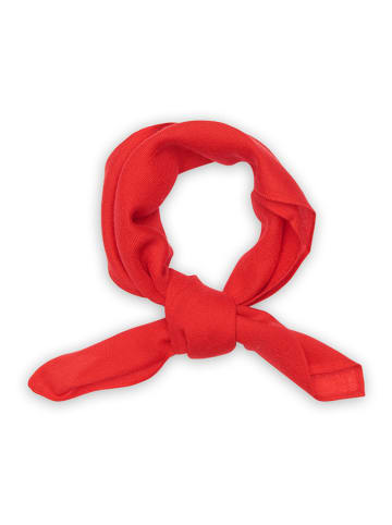 Perfect Cashmere Kaschmir-Tuch "Suiza" in Rot - (L)56 x (B)56 cm