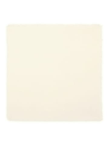 Just Cashmere Kaszmirowa chusta "Liberia" w kolorze białym - 56 x 56 cm
