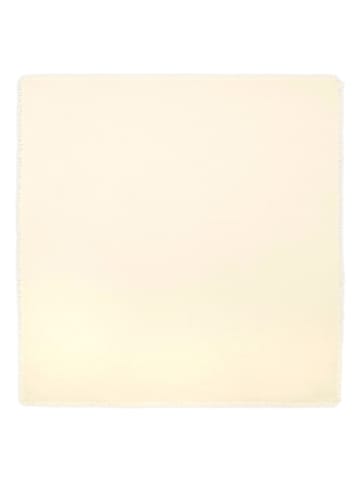 Perfect Cashmere Kaschmir-Tuch "Briones" in Weiß - (L)90 x (B)90 cm