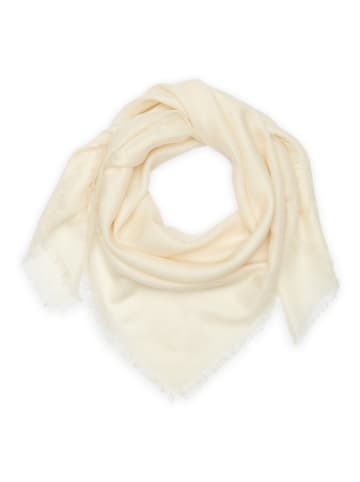 Perfect Cashmere Kasjmieren doek "Briones" wit - (L)90 x (B)90 cm