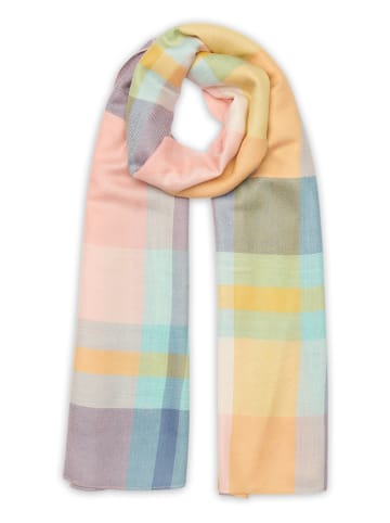 Just Cashmere Kasjmieren sjaal "Frias" meerkleurig - (L)180 x (B)70 cm