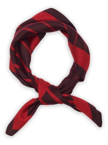 Perfect Cashmere Kasjmieren doek "Farel" bordeaux - (L)65 x (B)65 cm