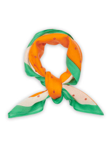 Perfect Cashmere Kaszmirowa chusta "Vinh" w kolorze białym - 65 x 65 cm