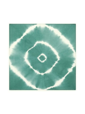 Perfect Cashmere Kasjmieren doek groen - (L)56 x (B)56 cm