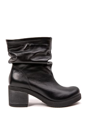 Zapato Leren enkellaarzen zwart