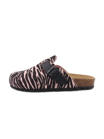 billowy Hausschuhe in Schwarz/ Braun