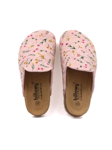 billowy Pantoffels lichtroze