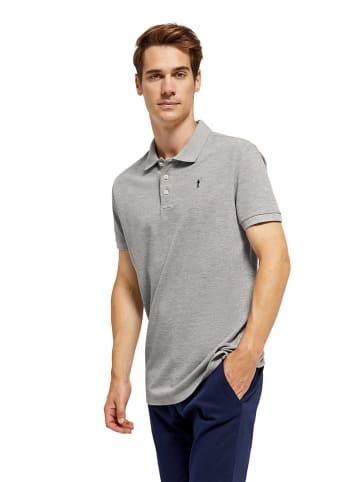 Polo Club Poloshirt grijs