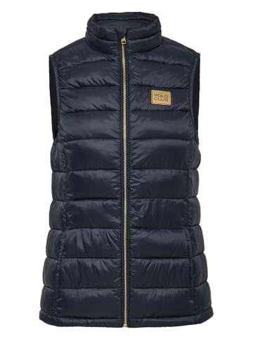 Polo Club Doorgestikte bodywarmer donkerblauw