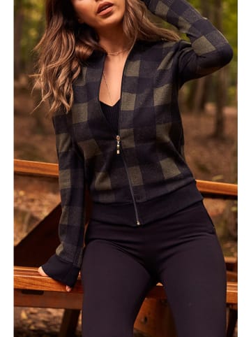Jumeon Blouse groen/antraciet