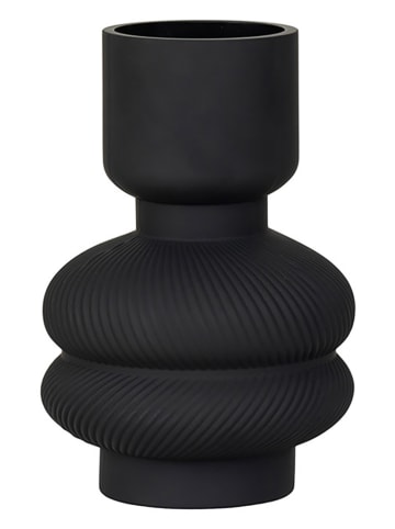 House Nordic Vase in Schwarz - (H)22 x Ø 15 cm