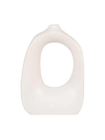 House Nordic Vaas wit - (H)18,5 cm