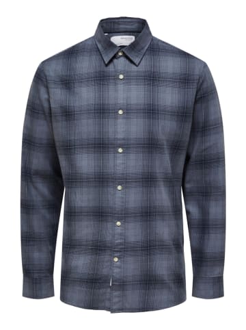 SELECTED HOMME Hemd "Robin" - Slim fit - in Dunkelblau