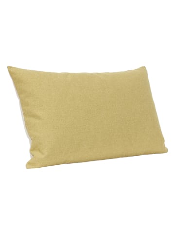 Hübsch Dwustronna poduszka w kolorze beżowo-żółtym - 80 x 50 cm