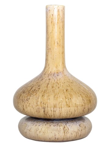 Hübsch Vase "Curve" in Beige - (H)24 x Ø 15 cm