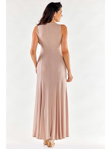 Awama Kleid in Beige