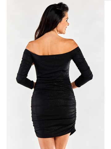 Awama Kleid in Schwarz