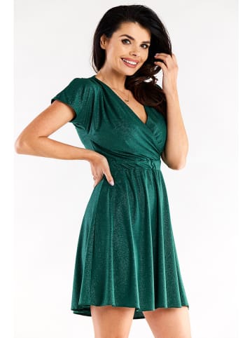 Awama Kleid in Dunkelgrün