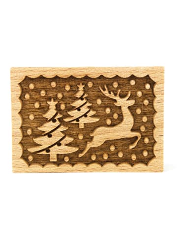 FOLKROLL Keksstempel "Reindeer" in Natur