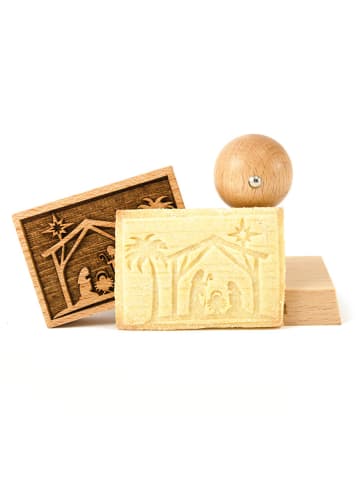 FOLKROLL Keksstempel "Nativity" in Natur