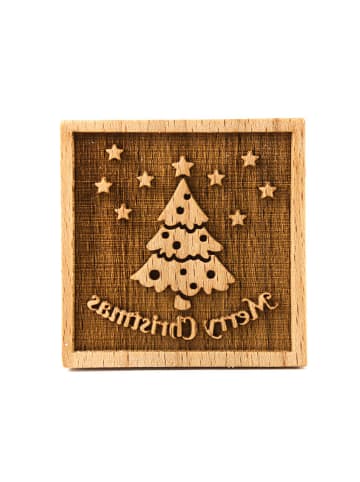 FOLKROLL Keksstempel "Christmass tree" in Natur
