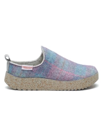 Comfortfusse Clogs lichtblauw/lichtroze
