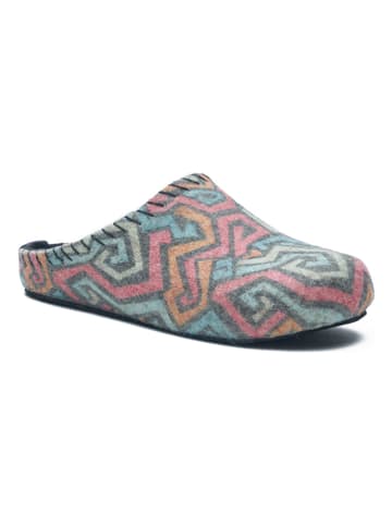 Comfortfusse Pantoffels meerkleurig